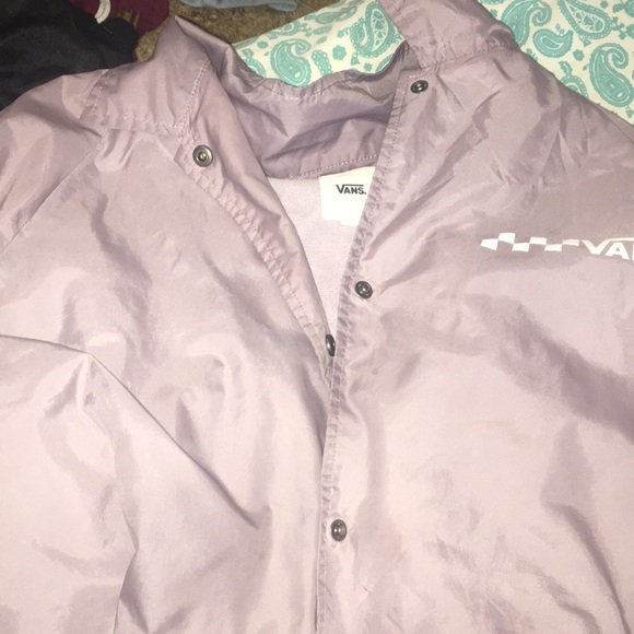 vans purple jacket